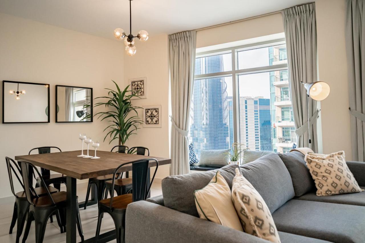 Apartment Higuests - Designer Apt With Panoramic View Near Burj Khalifa Dubai